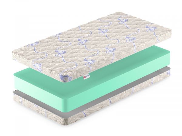 Детский матрас Denwir BABY SPRINGLESS ECO FOAM 14 (БЭЙБИ&nbsp;СПРИНГЛЕСС&nbsp;ЭКО&nbsp;ФОАМ&nbsp;14)